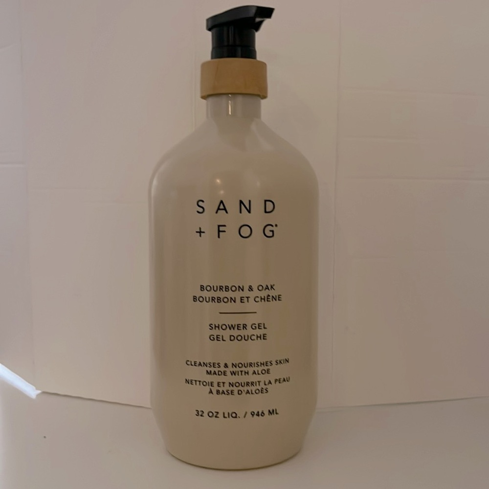 Sand + Fog Bourbon & Oak Shower Gel